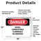 Signmission Diesel Combustible Flammable No Smoking Danger Sign, Vinyl Decal, 18in W x 12in L, 2PK OS-2PACK-DS-D-1218-L-2529 - alternate 6